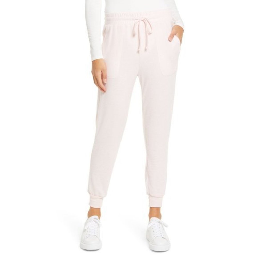 GIBSONLOOK Gibson X Living Jogger Pants In Lotus Pink